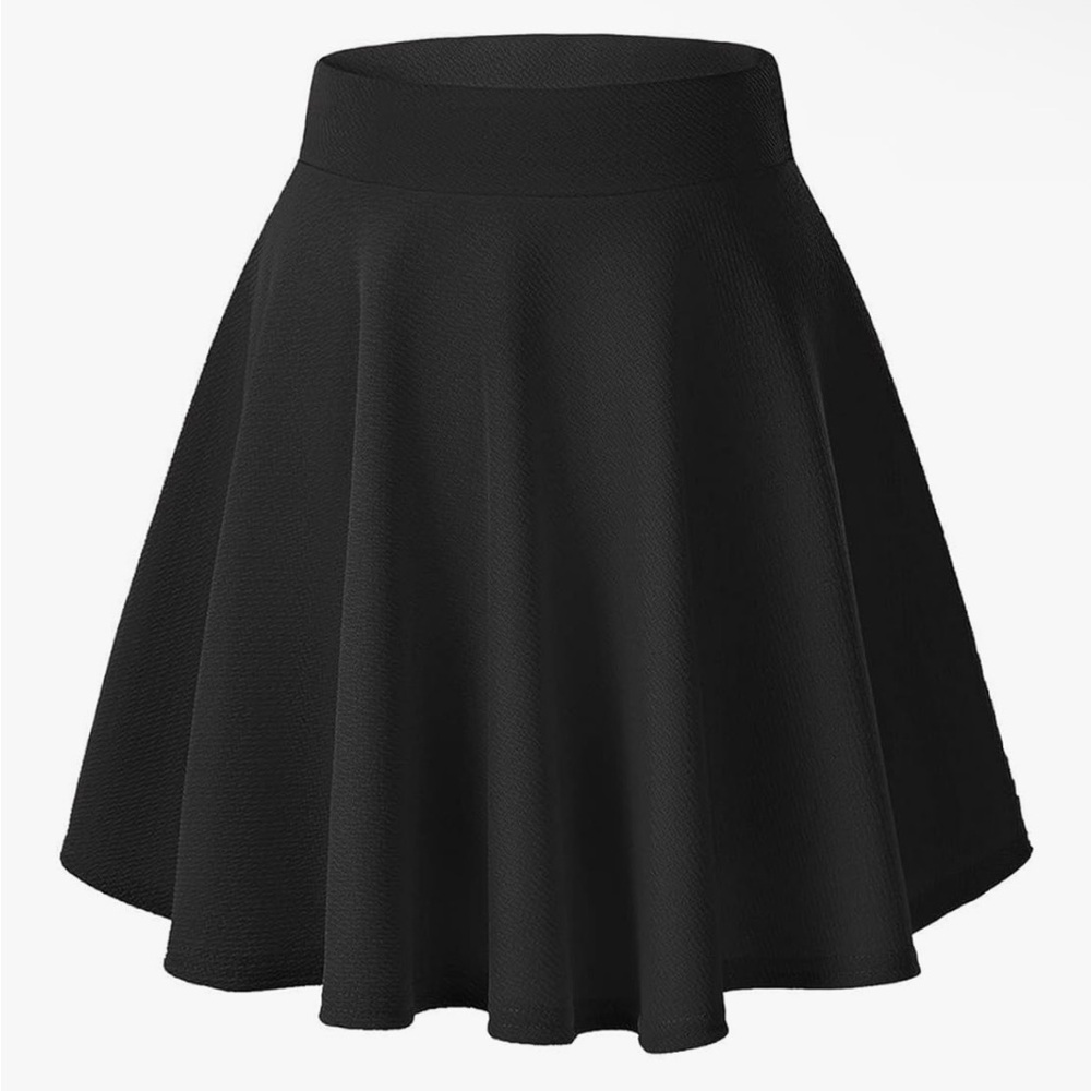 🏷️Black Skater Skirt